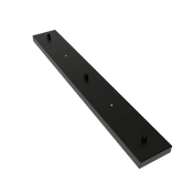 Calex Creations Ceiling bar - 3 holes - Black